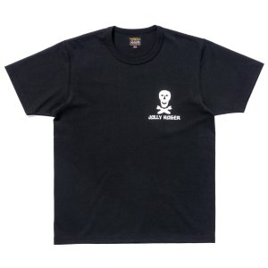 画像1: THE REAL McCOY'S  MILITARY TEE/JOLLY ROGER,BEST DAMN GROUP MC25004