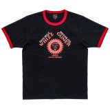JOE McCOY TEE / WHIZZ GUNNER MC25016 BLACKx RED