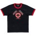 画像1: JOE McCOY TEE / WHIZZ GUNNER MC25016 BLACKx RED (1)