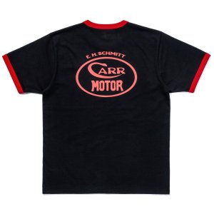 画像2: JOE McCOY TEE / WHIZZ GUNNER MC25016 BLACKx RED