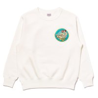 THE REAL McCOY'S MILITARY PRINT SWEATSHIRT / JOLLY ROGER MILK MC25120