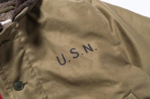 画像3: THE REAL McCOY'S N-1 DECK JACKET (KHAKI) / 8TH BEACH BN.MJ25110