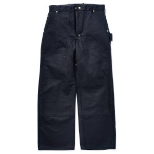 画像1: JOE McCOY DOUBLE-KNEE WORK TROUSERS CHARCOAL MP25102
