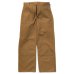 画像1: JOE McCOY DOUBLE-KNEE WORK TROUSERS BROWN MP25102 (1)