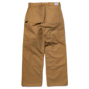 画像2: JOE McCOY DOUBLE-KNEE WORK TROUSERS BROWN MP25102