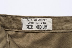 画像4: THE REAL McCOY'S  U.S.N. N-1 TROUSERS MODIFY / KHAKI MP25103