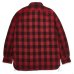 画像2: JOE McCOY 8HU TWISTED-YARN BUFFALO CHECK SHIRT MS24102 (2)