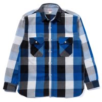JOE McCOY  8HU LUMBERJACK BLOCK CHECK FLANNEL SHIRT MS25106