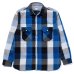 画像1: JOE McCOY  8HU LUMBERJACK BLOCK CHECK FLANNEL SHIRT MS25106 (1)