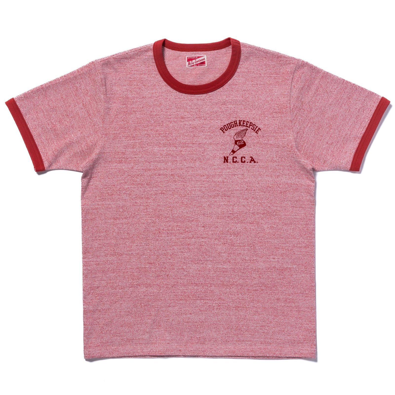 JOE MCCOY TEE / POUGHKEEPSIE MC25015 杢RED