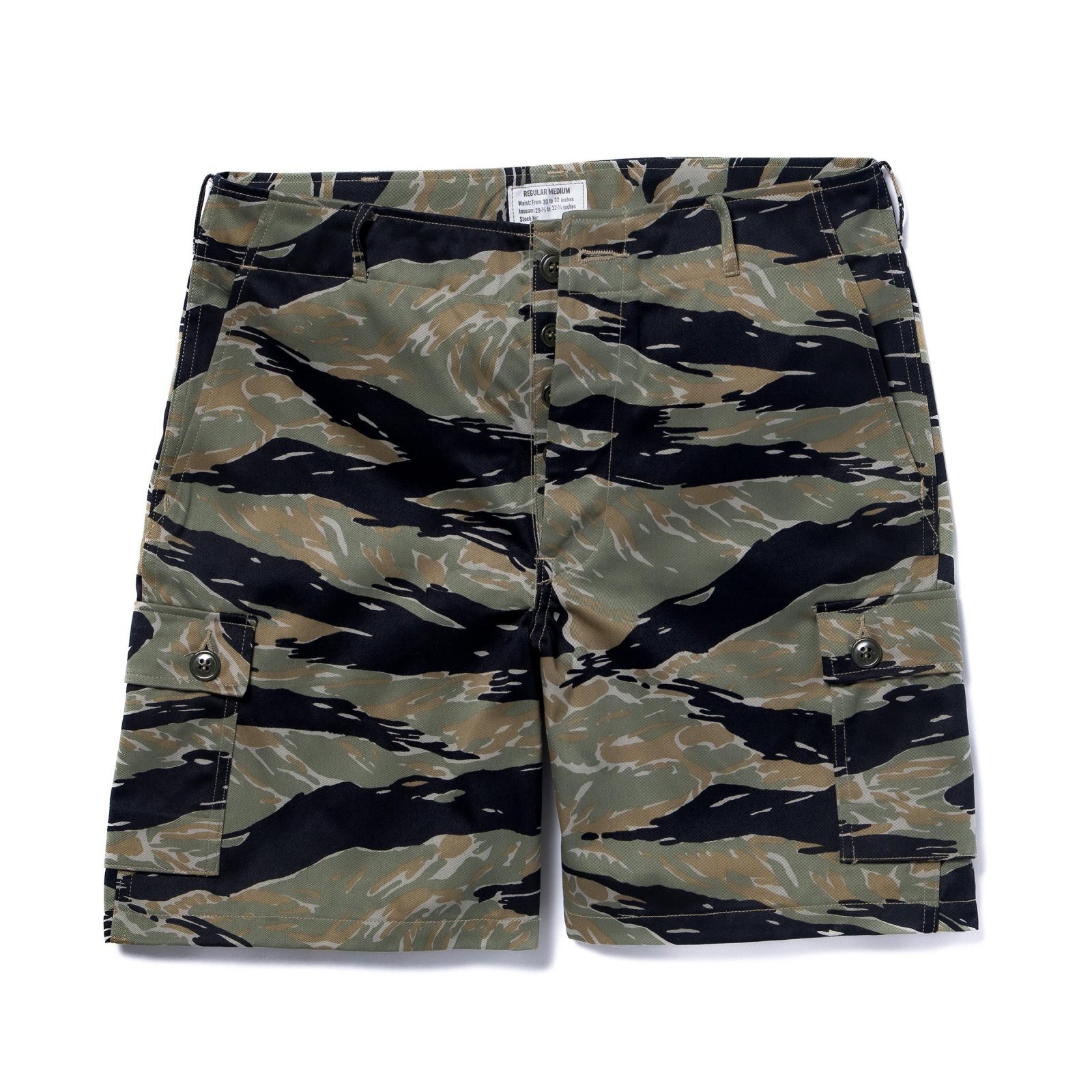 THE REAL McCOY'S  TIGER CAMOUFLAGE SHORTS / TADPOLE MP25004