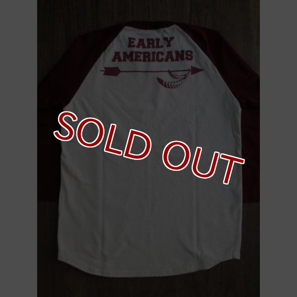 画像3: STUDIO D'ARTISAN RAGLAN SLEEVE T-SHIRT 7分袖 9794B (3)