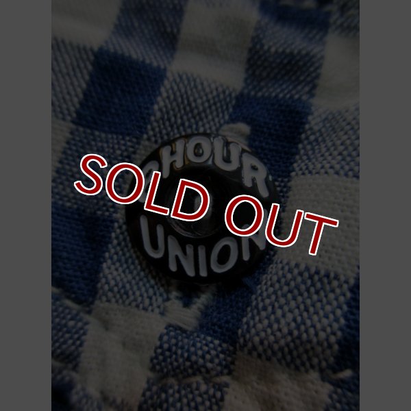 画像7: JOE McCOY 8 HOUR UNION GINGHAM CHECK SHIRT S/S Lot.902W MS14035 (BLUE) (7)