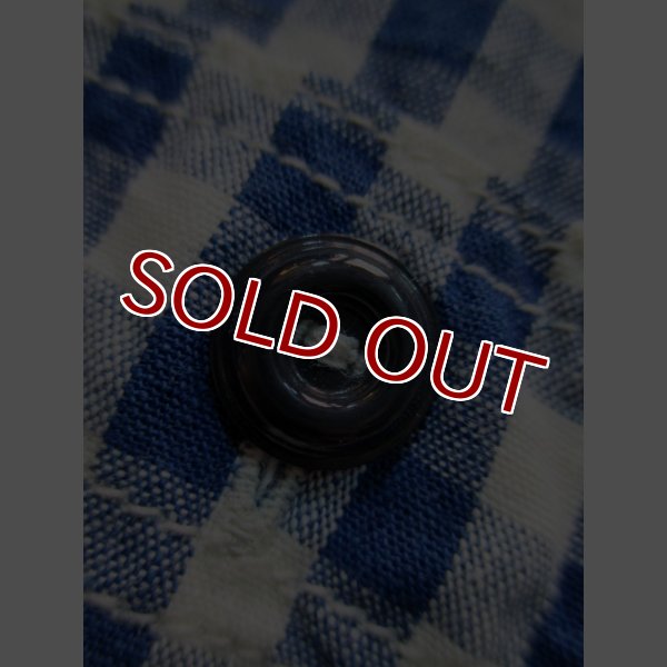 画像8: JOE McCOY 8 HOUR UNION GINGHAM CHECK SHIRT S/S Lot.902W MS14035 (BLUE) (8)
