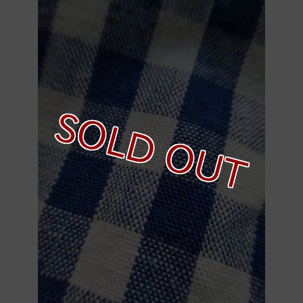 画像9: JOE McCOY 8 HOUR UNION GINGHAM CHECK SHIRT S/S Lot.902W MS14035 (BLUE) (9)