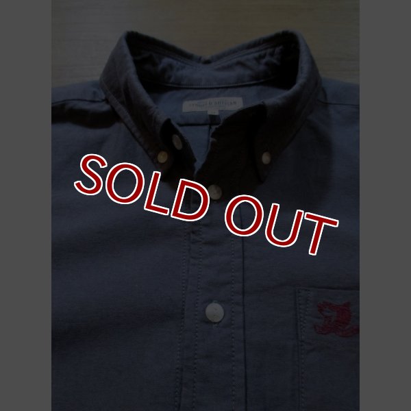 画像3: STUDIO D'ARTISAN S/S BUTTON-DOWN SHIRT 5432 (GRAY) (3)