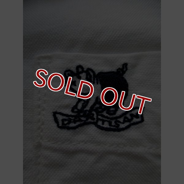 画像6: STUDIO D'ARTISAN S/S BUTTON-DOWN SHIRT 5432 (WHITE) (6)