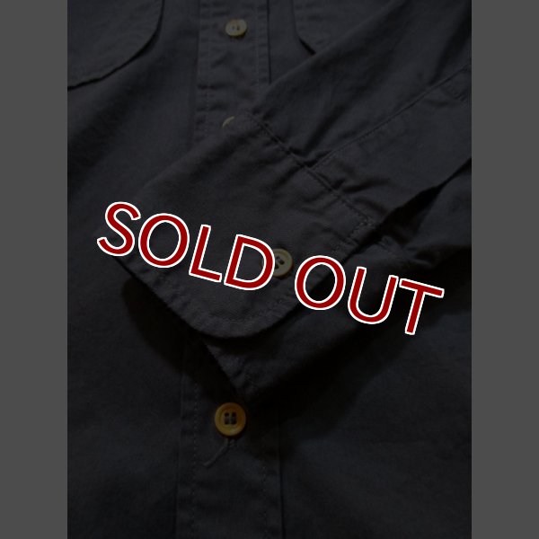 画像6: THE REAL McCOY'S KHAKI SHIRT DYED BLACK MS15001 (6)