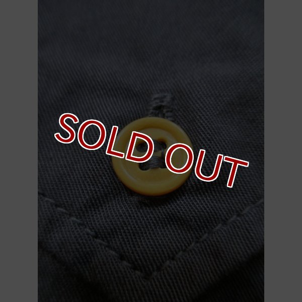 画像9: THE REAL McCOY'S KHAKI SHIRT DYED BLACK MS15001 (9)