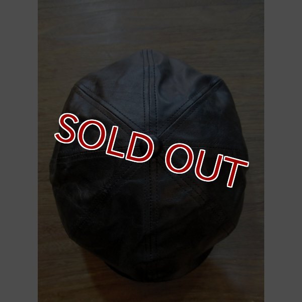 画像5: JOE McCOY LEATHER CASQUETTE MA11011 (5)