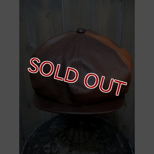 画像4: JOE McCOY LEATHER CASQUETTE MA11011 (4)