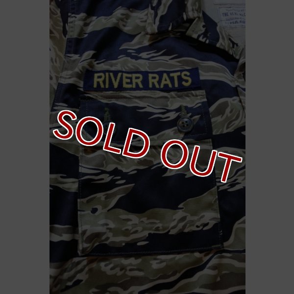 画像5: THE REAL McCOY'S TIGER SHIRT ADS S/S RIVER RATS MJ14008 (5)