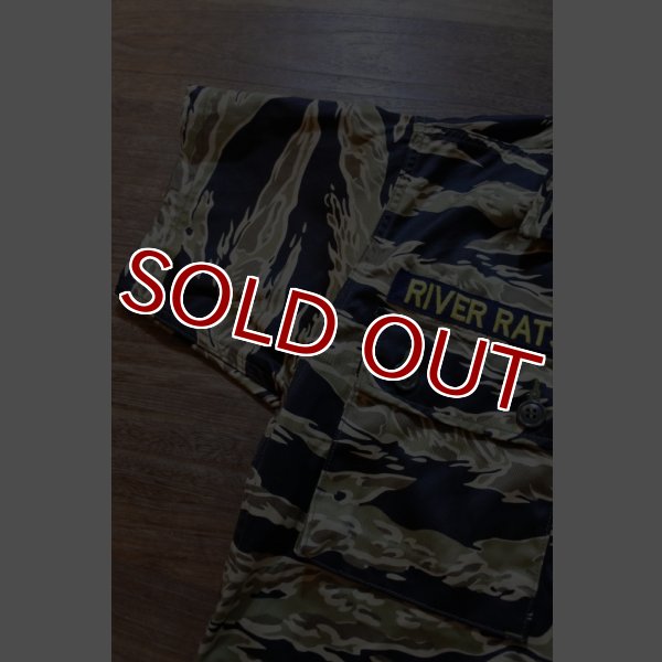 画像7: THE REAL McCOY'S TIGER SHIRT ADS S/S RIVER RATS MJ14008 (7)