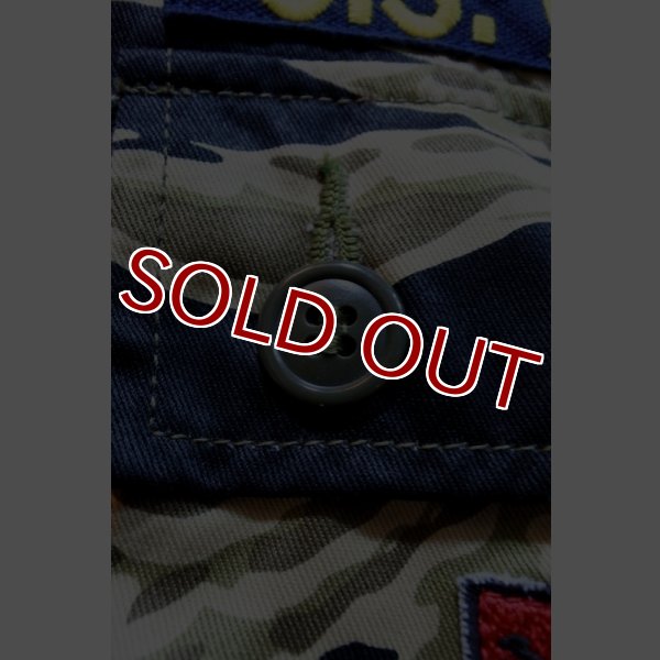 画像9: THE REAL McCOY'S TIGER SHIRT ADS S/S RIVER RATS MJ14008 (9)