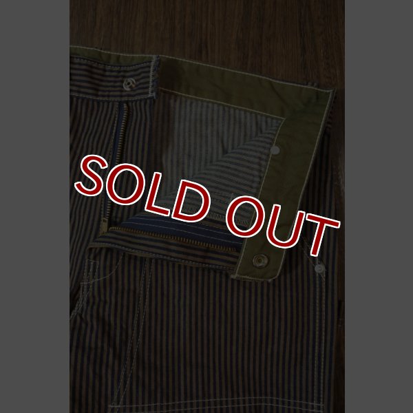 JOE McCOY　ブラウンヒッコリー　ダブルニー ペインター　直営店限定品 Bibian 比比昂- THE REAL McCOY'S JOE McCOY Lot 724 リアル