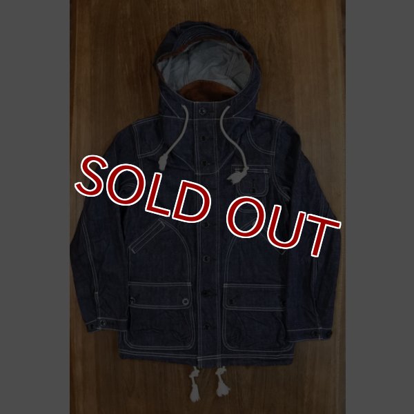 画像3: STUDIO D'ARTISAN  US NAVY DENIM PARKA D4403 (3)