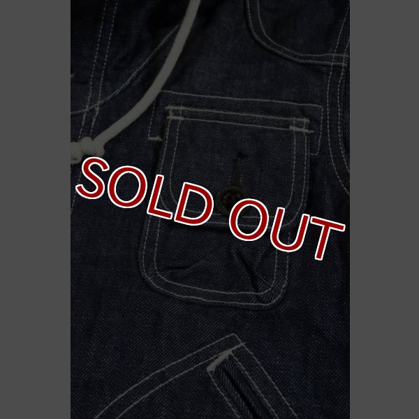 画像6: STUDIO D'ARTISAN  US NAVY DENIM PARKA D4403 (6)