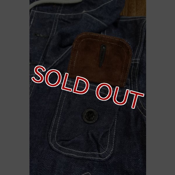 画像7: STUDIO D'ARTISAN  US NAVY DENIM PARKA D4403 (7)