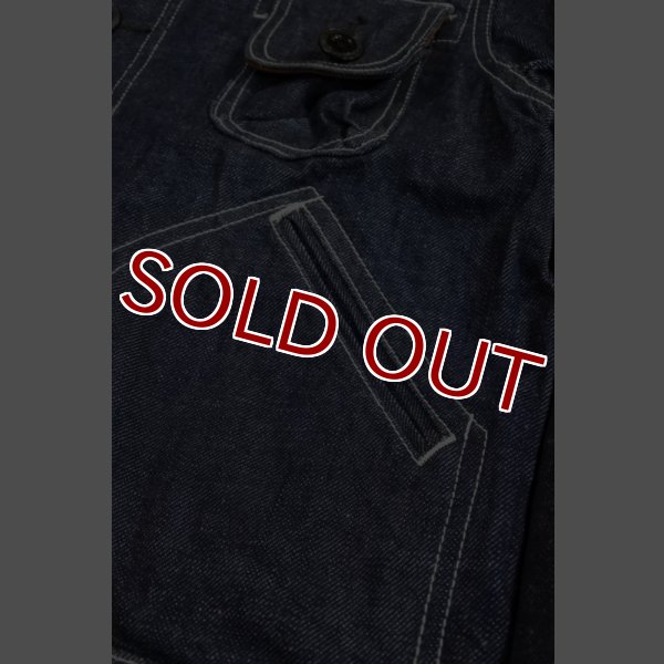 画像8: STUDIO D'ARTISAN  US NAVY DENIM PARKA D4403 (8)