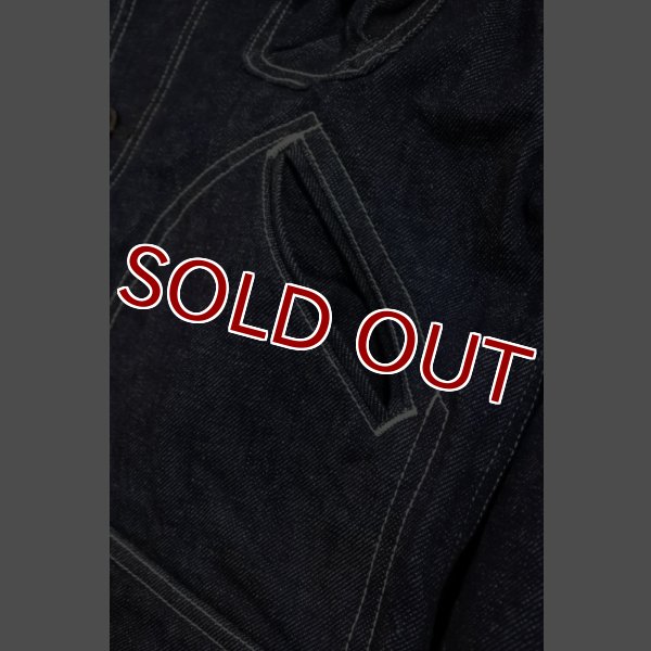 画像9: STUDIO D'ARTISAN  US NAVY DENIM PARKA D4403 (9)