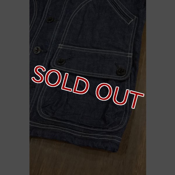 画像10: STUDIO D'ARTISAN  US NAVY DENIM PARKA D4403 (10)