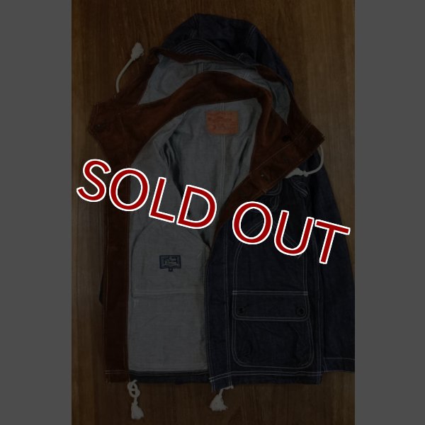 画像14: STUDIO D'ARTISAN  US NAVY DENIM PARKA D4403 (14)