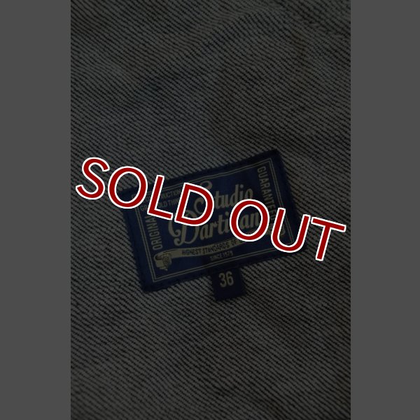 画像18: STUDIO D'ARTISAN  US NAVY DENIM PARKA D4403 (18)