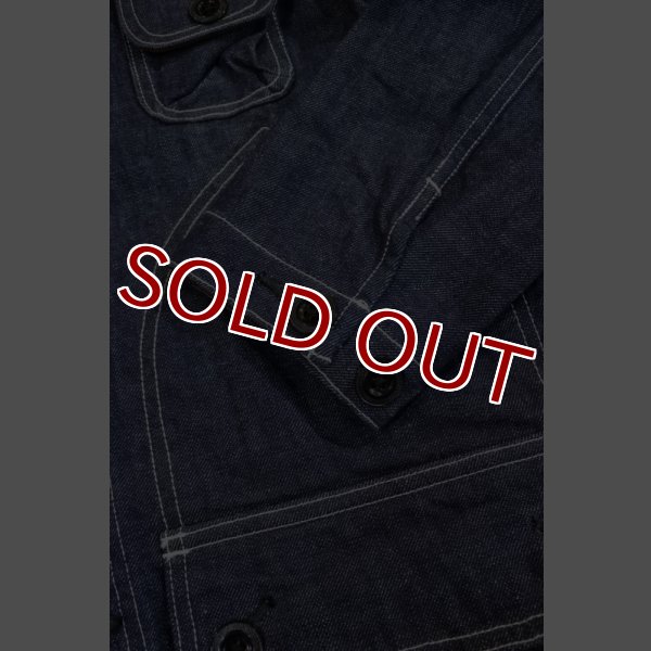 画像12: STUDIO D'ARTISAN  US NAVY DENIM PARKA D4403 (12)