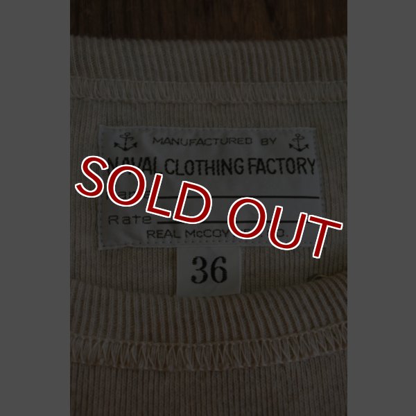 画像9: THE REAL McCOY'S USN UNDERSHIRT,WINTER N-1 / TAYLOR, W.J. MC15108 (9)