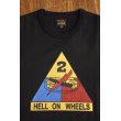 画像3: THE REAL McCOY'S MILITARY TEE / HELL ON WHEELS BLACK (3)