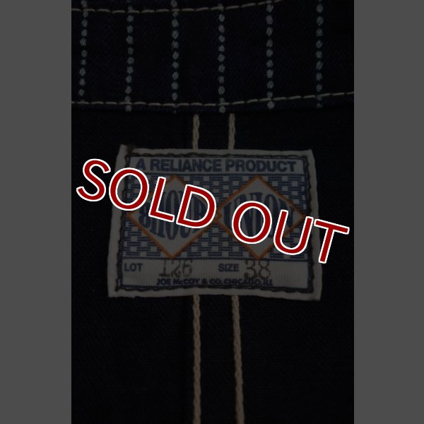 画像20: JOE McCOY 8 HOUR UNION WABASH CHORE COAT Lot.126 MJ15031 (20)