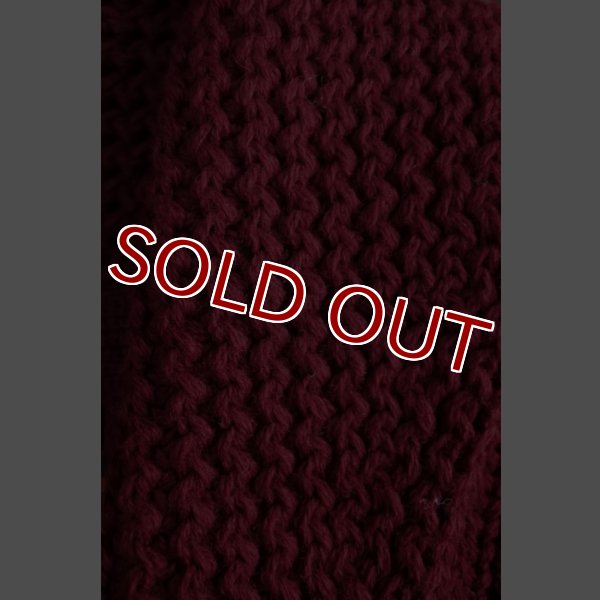 画像11: JOE McCOY SHAWL COLLAR CARDIGAN・MC11141 (BURGUNDY) (11)