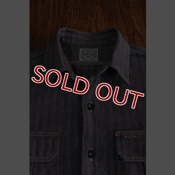 画像6: JOE McCOY 8 HOUR UNION HBT WORK SHIRT MS16133 (6)