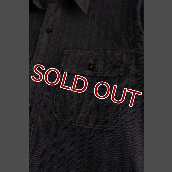 画像8: JOE McCOY 8 HOUR UNION HBT WORK SHIRT MS16133 (8)