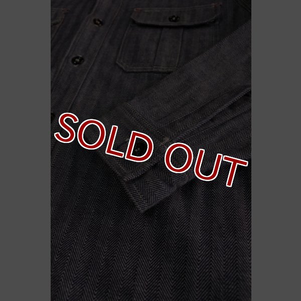 画像9: JOE McCOY 8 HOUR UNION HBT WORK SHIRT MS16133 (9)