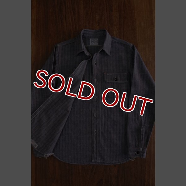 画像5: JOE McCOY 8 HOUR UNION HBT WORK SHIRT MS16133 (5)