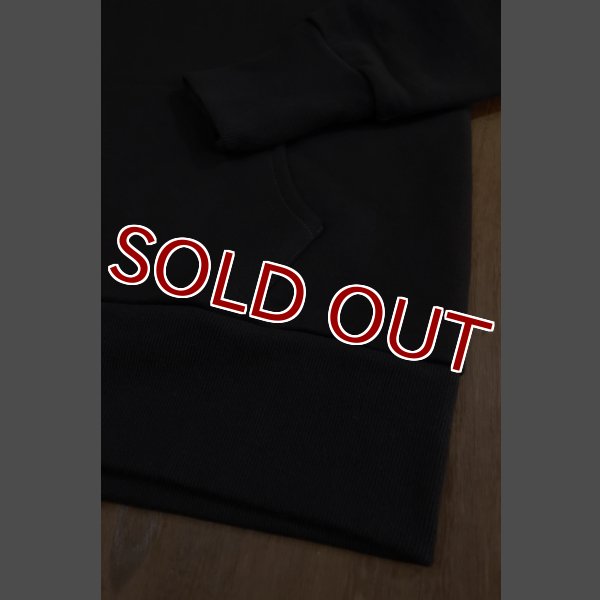 画像5: JOE McCOY HOODED SWEATSHIRT MC16115 (BLACK) (5)