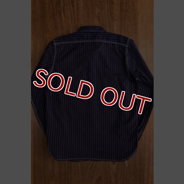 画像4: JOE McCOY 8 HOUR UNION WABASH STRIPE SHIRT MS16121 (4)