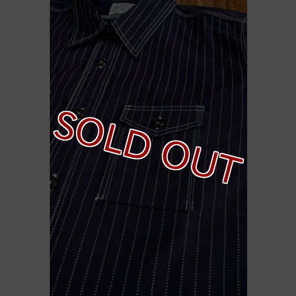 画像8: JOE McCOY 8 HOUR UNION WABASH STRIPE SHIRT MS16121 (8)