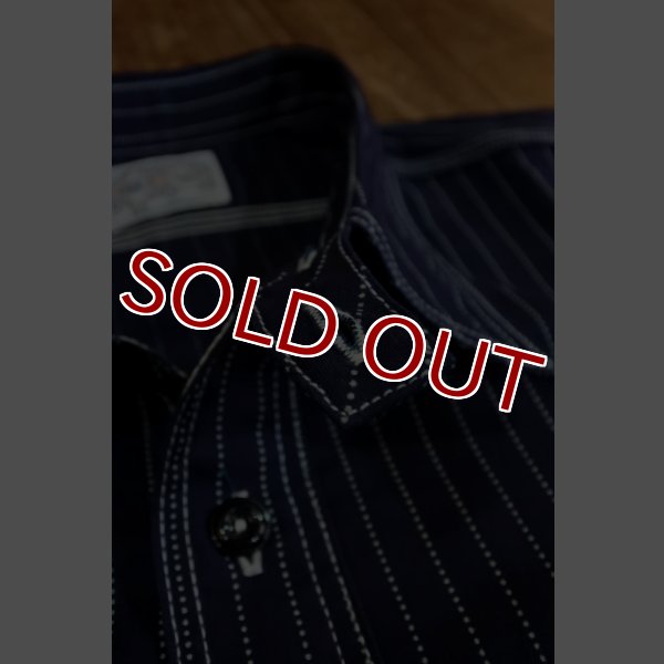 画像7: JOE McCOY 8 HOUR UNION WABASH STRIPE SHIRT MS16121 (7)